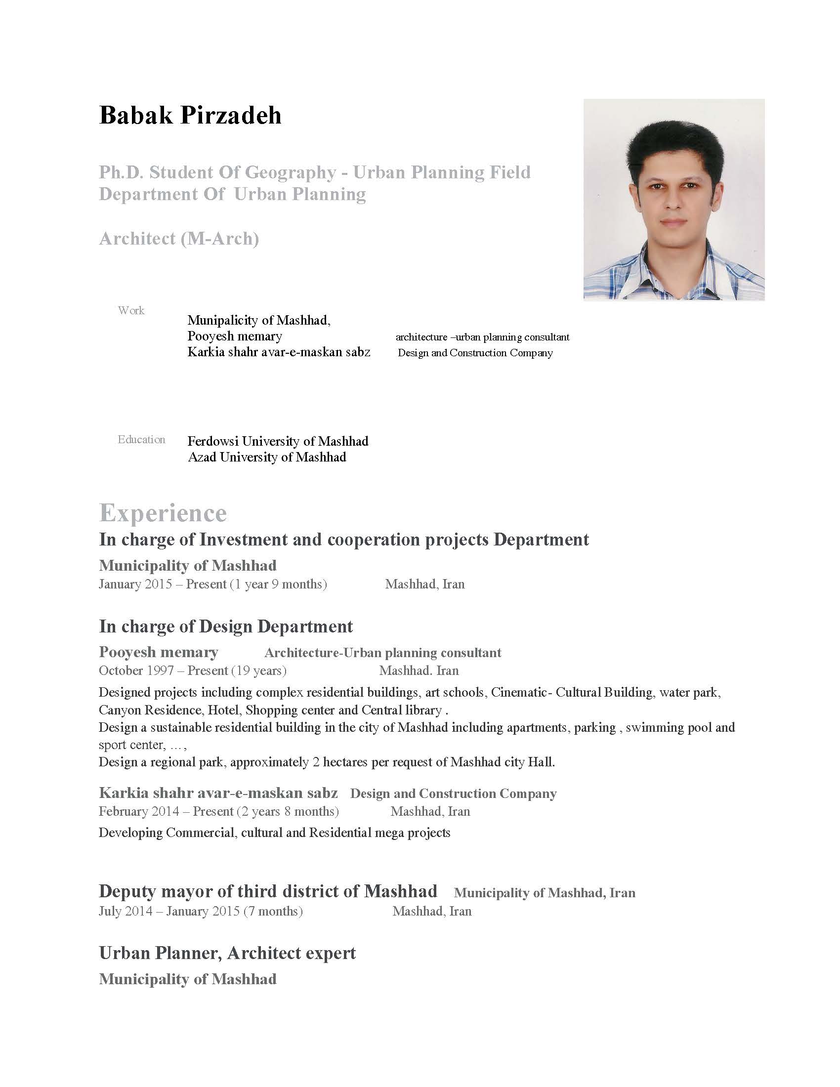 Babak Pirzadeh Page 1